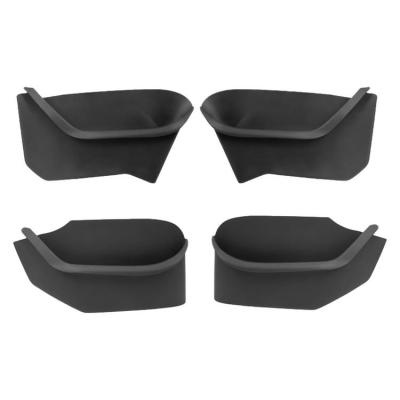 Car Door Tray Box 2pcs Storage Slot Insert for Model Y Front/Back Door Side Shockproof Car Interior Organization for Keys Snacks practical