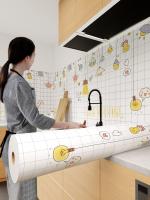 ☽✧﹊ Kitchen oil proof stickers high temperature resistant cabinets stoves for range hoods water proof moisture proof wall stickers