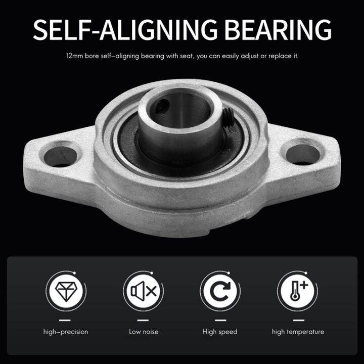 4pcs-kfl001-12mm-zinc-alloy-self-aligning-pillow-block-flange-bearing-rhombic-bearing-housing