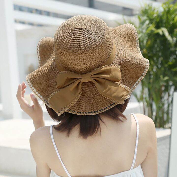 cc-spring-and-summer-womens-sun-straw-hat-sun-shaded-big-brim-bamboo-hat-bowknot-fashion-fisherman-hat-outdoor-h28