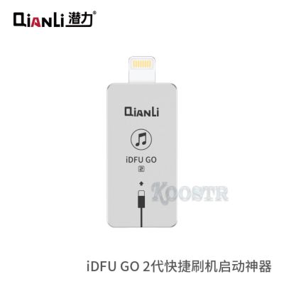 Qianli IDFU GO 2สิ่งประดิษฐ์เริ่มต้นที่รวดเร็วสำหรับ iPhone รองรับอุปกรณ์ IOS ทั้งหมดที่มีอินเทอร์เฟซ Lightning สำหรับการเริ่มต้นใช้งาน