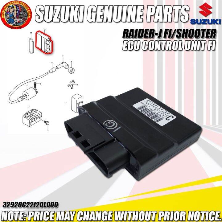 RAIDERJ FI/SHOOTER ECU CONTROL UNIT FI (SGP) (GENUINE