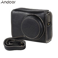 Andoer แบบพกพากล้องหนังสังเคราะห์กระเป๋ากล้องพร้อมสายคล้องไหล่สำหรับ Ricoh GR3 GR Iii/ กล้อง GR3X