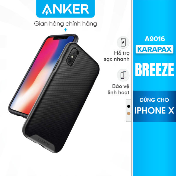 Ốp lưng Karapax Breeze cho iPhone X by Anker – A9016