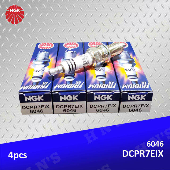 NGK DCPR7EIX Iridium IX Spark Plugs for Toyota Avanza / Suzuki Wagon