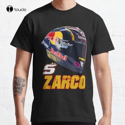 Johann Zarco Classic T-Shirt Cotton Tee Shirt Custom Aldult Teen Unisex Digital Printing Tee Shirt Fashion Funny New Cotton XS-4XL-5XL-6XL