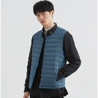 ☈ Brand Man 90 Down Ultra Waistcoat Sleeveless Coat Men Warm