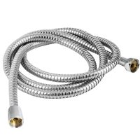 1.5m/ 2m Flexible Shower Hose Stainless Steel Chrome Bathroom Water Head Shower Head Pipe High Quality Shower Water Hose Tool