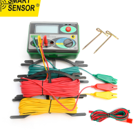 Smart Sensor DUOYI DY4100เครื่องทดสอบความต้านทานต่อสายดิน,เครื่องวัดความต้านทานกราวด์ดิจิตอลเครื่องทดสอบความต้านทานดินเครื่องทดสอบความต้านทานกราวด์ดิน Megohmmeter