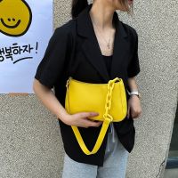 Driga ashion Shoulder Bag Shopping Totes Top-handle Female Shopping Purses PU Leather Casual Handbag Chain Clutch Solid Sling Bag