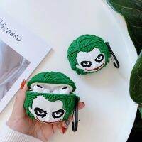 Cartoon Joker Silicone Case for AirPods Pro2 Airpod Pro 1 2 3 Bluetooth Earbuds Charging Box Protective Earphone Case Cover Headphones Accessories