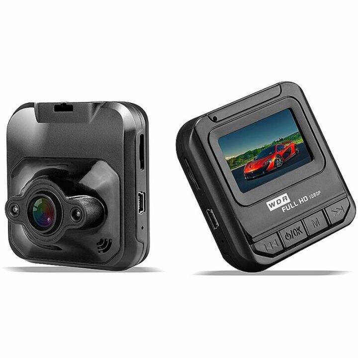 กล้องติดรถยนต์กล้อง-dvr-1080p-เซ็นเซอร์รถยนต์ความละเอียดสูงการมองเห็นได้ในเวลากลางคืนกล้องติดรถยนต์กล้องติดรถยนต์กล้องจิ๋ว1-6นิ้วจอสี