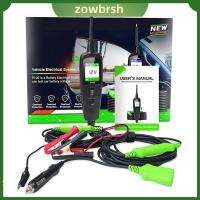 ZOWBRSH 12/24V ครับ เครื่องทดสอบวงจรรถยนต์ เครื่องทดสอบความทนทาน เครื่องทดสอบแรงดันไฟฟ้ากระแสตรง/กระแสสลับ เครื่องทดสอบวงจรไฟฟ้ารถยนต์ มัลติฟังก์ชั่ ส่วนประกอบเครื่องมือวินิจฉัย ชุดโพรบวงจรไฟฟ้ารถยนต์ รถสำหรับรถ