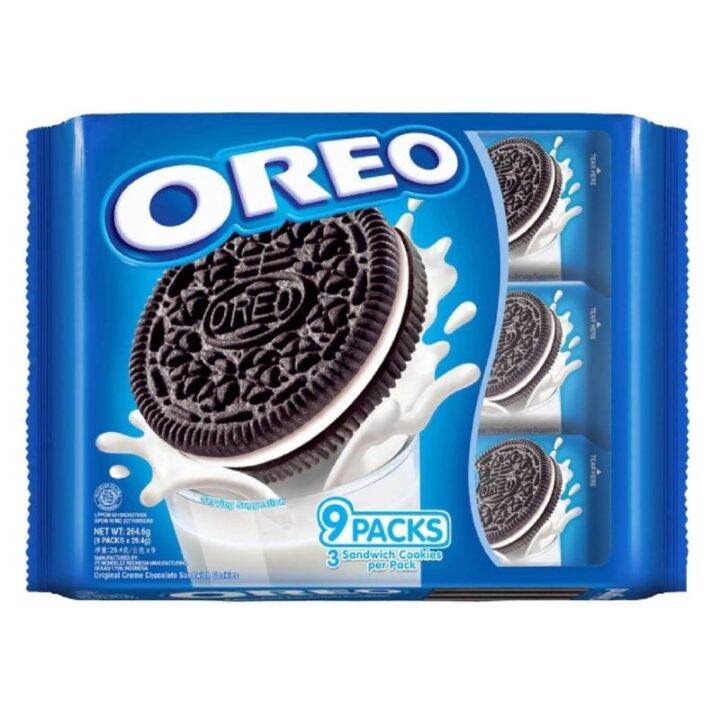 OREO | Vanilla | Chocolate | Sandwich Cookies (9s x 28.5g) | Lazada