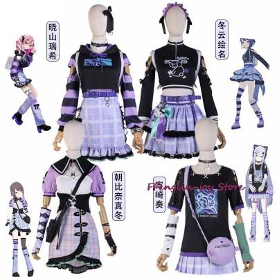 Project Sekai Colorful Stage Cosplay Costumes Asahina Mafuyu Mizuki Yoisaki Kanade Shinonome Ena Anime Girl 25-Ji Nightcord Suit