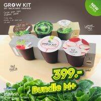 ?โปรเดือนนี้ ชุดปลูกผักสลัด Grow kit Bundle M+ ส่งเร็ว? ชุดปลูกผักน้ำ