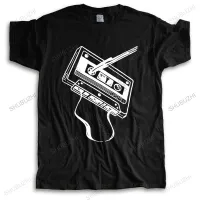 Mens T Shirt Classic Old Skool Cassette Tape Loose For Him Teeshirt Drop