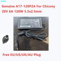 Chicony A17-120P2A ของแท้20V 6A 120W 5.5X2.5Mm อะแดปเตอร์ AC A120A057Q สำหรับ Intel NUC12ที่ชาร์จแหล่งจ่ายไฟแล็ปท็อป