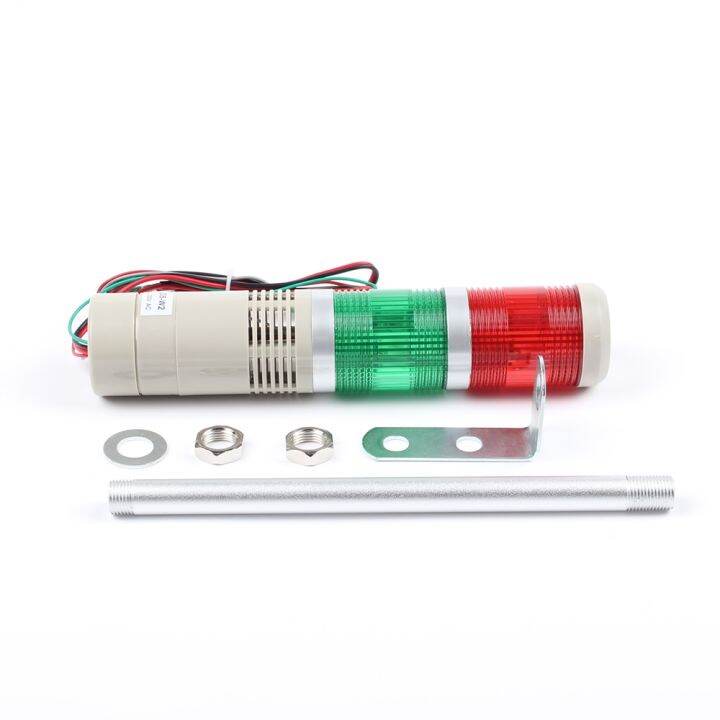 led-ac220v-110v-dc-12v-24v-safety-stack-lamp-red-green-yellow-flash-industrial-tower-signal-light-lta-505-red-and-green-2-layer