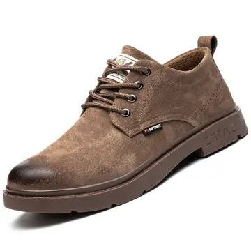 Pure leather safety on sale shoes