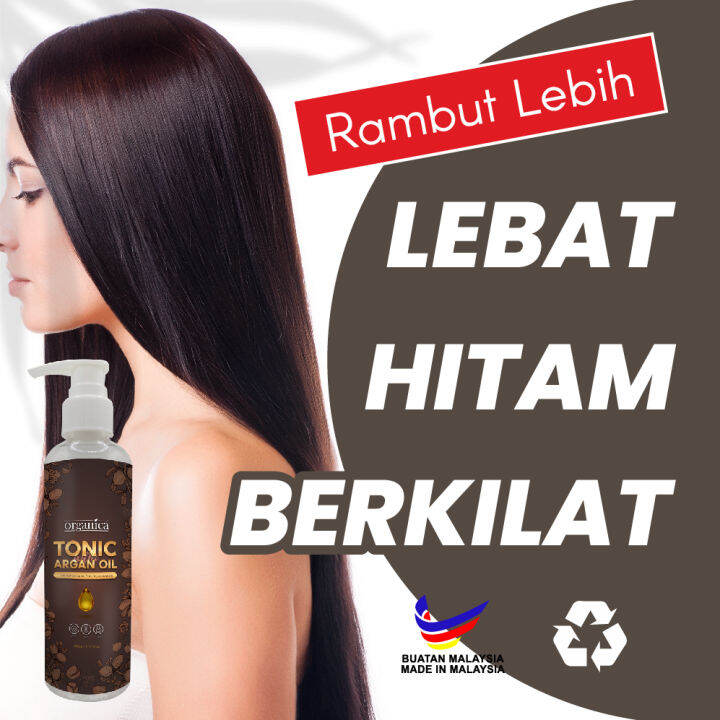Tonic argan oil for hair and skin strength hair essence fasr hair