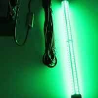 30W 6M Cable 12-24V DC Attracting Fish Lamp Green Color Underwater Squid LED Fishing Light