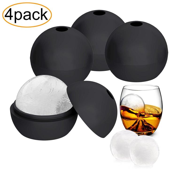 Ice Cube Mold Silicone Ball, Big Size Ball Ice Molds