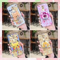 Soft Case Silicone Phone Case For Huawei Honor 6X/GR5 2017/Mate 9 Lite Durable Cartoon TPU Anti-knock Kickstand glisten