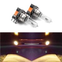 2x H15 Halogen Lamp 15/55W 12V Fog Lights/High Beam Headlig Bulbs 3200K Clear Glass Car Light Source Yellow For Audi BMW BENZ VW