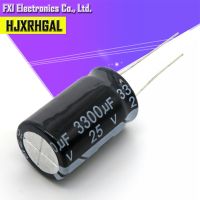 5PCS 25v3300uf 3300uf25v 13x26 25v 3300uf 13x26 Electro Electrolytic capacitor