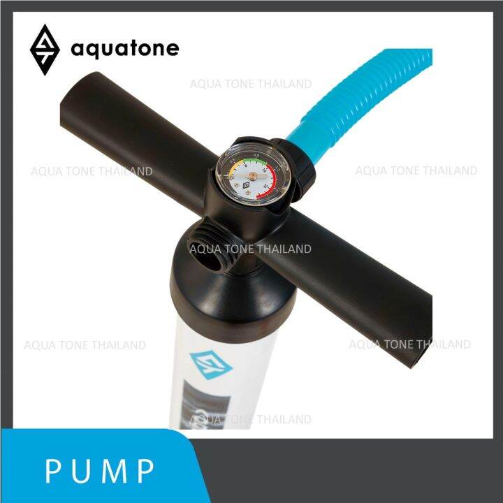 aqua-tone-hand-pump-double-action-ปั๊มสูบลมสำหรับบอร์ดยืนพาย-isup-stand-up-paddle-board-กีฬาทางน้ำ-water-sport-อุปกรณ์ท่องเที่ยว-outdoor