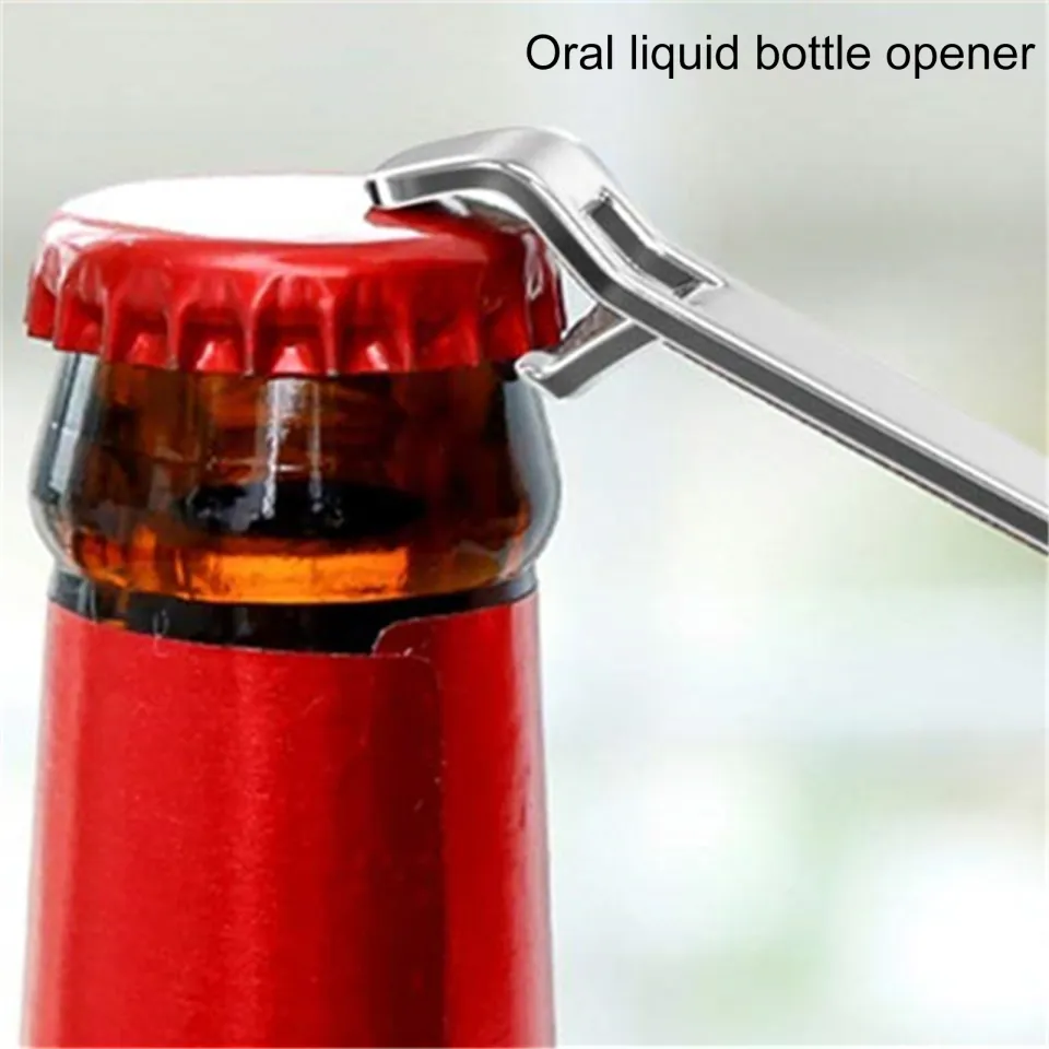 1pc Stainless Steel Beer Opener, Simple Portable Bottle Cap Opener For  Household