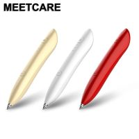 Meetcare เครื่องกำจัดจุดด่างดำไฝแท็กผิวเครื่องลบรอยกระสำหรับเผารอยสักบนร่างกายปากการ้านเสริมสวยแปรงสำหรับแต่งหน้าสะอาดเพื่อความงามที่บ้าน