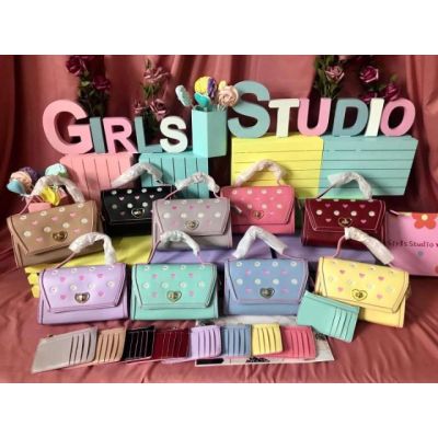 กระเป๋า Girls studio แบรนด์แท้ ทรงสวย แบบใหม่ล่าสุด