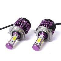 ไฟหน้า G37 Coupe 20000lm 200W 6000K สีขาวนวล/ตัดหมอกซังข้าวโพด4ด้านหลอดไฟ Led Psx24w