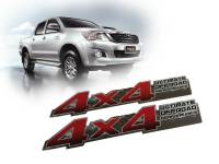 os  สติกเกอร์ 4x4 Untimate Vigo 2แผ่น  ข้างท้ายแก้มซ้ายและขวา สิ้นค้าคุณภาพ ***งานดีติดตั้งง่าย****