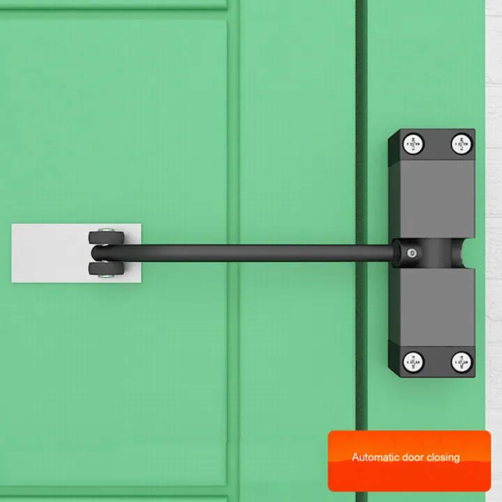 Aluminum Alloy Automatic Door Closer Adjustable Door Closer Spring