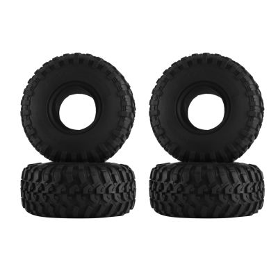 4PCS 132mm 2.2 Inch Rubber Tire Wheel Tyre for 1/10 RC Car Axial SCX10 Wraith Capra RR10 Traxxas TRX4 YK4082 YK4083