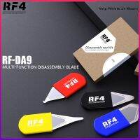 4ชิ้น/ล็อต RF4มัลติฟังก์ชั่ใบมีดถอดแยกชิ้นส่วนเหล็กบางพิเศษเปิดชิ้นงานขอบหน้าจอโลหะสำหรับแงะบาร์