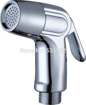 Free shipping High Quality Low price Hand held Bidet, Portable bidet shower, Hand held ABS Spray, Chrome Plated Bidet faucet  by Hs2023