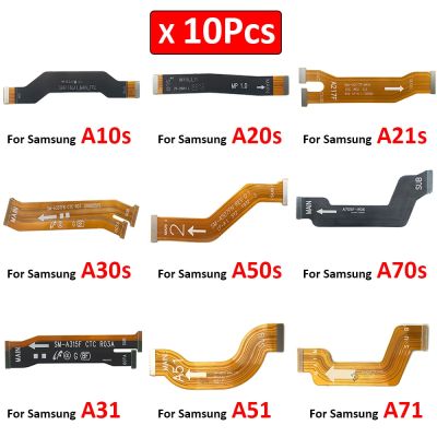 10ชิ้นเมนบอร์ดเมนบอร์ดเมนบอร์ดบอร์ดเชื่อมต่อเฟล็กซ์สำหรับ Samsung Galaxy A10S A20S A30S A50S A70S A21s A31 A41 A21 A51 A71