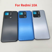 สำหรับ Xiaomi R Edmi 10A ปกหลังแผงกระจกประตูด้านหลังที่อยู่อาศัยกรณีเปลี่ยน