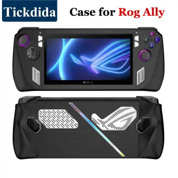 Kickstand Protective Case for ROG Ally, ROG Ally TPU Cover Protector Cover  Case With Stand Base for ROG Ally Gamings Handheld