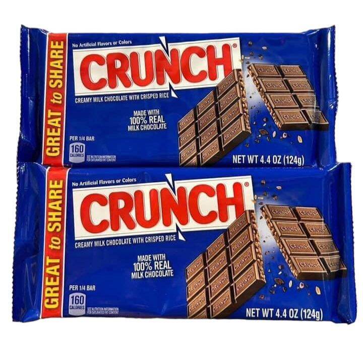 (BUY1TAKE1!!!) Crunch Creamy Milk Chocolate with Crisped Rice 124g