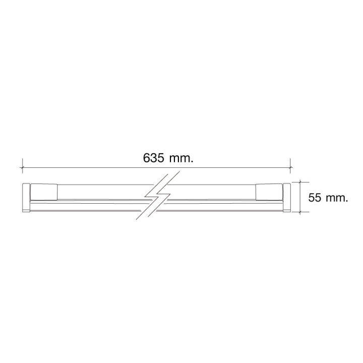 hi-tek-ชุดโคมไฟ-led-hi-eff-t8-ขั้วg13-10w-และ-20w-เข้าไฟ2ด้าน-แสงขาว