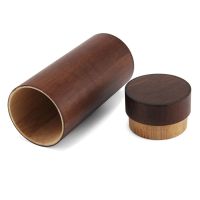 【cw】hot Wood Cylinder Glasses Sunglasses and Storage Estuche Lente