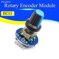 With Switch Rotary Encoder Module for Arduino Brick Sensor Development Round Audio Rotating Potentiometer Knob Cap EC11