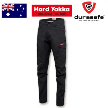 OZSALE  Hard Yakka Mens Hard Yakka Core Basic Stretch Cargo Pants Work  Wear Tradie Black
