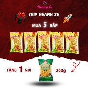 Combo 5 Bắp Chiên Giòn 200g Tặng 1 Nui Chiên Giòn bắp ngô ngô cay sấy giòn