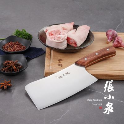มีดครัว ZhangXiaoQuan มีด มีดหั่นเนื้อ หั่นผัก มีดตัดขนมปัง ใบมีดสแตนเลส ด้ามจับ ไม้แท้